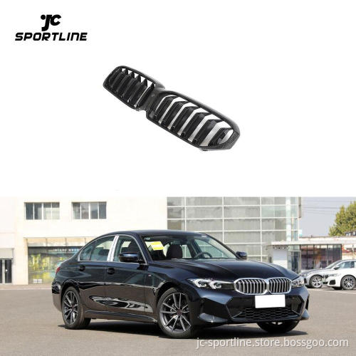 Prepreg Carbon Fiber G30/G38 Front Kidney Grille for BMW 5 Series 2021-2023